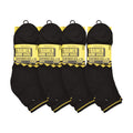 Men's work trainer socks cushioned breathable cotton multipack UK Hopoye