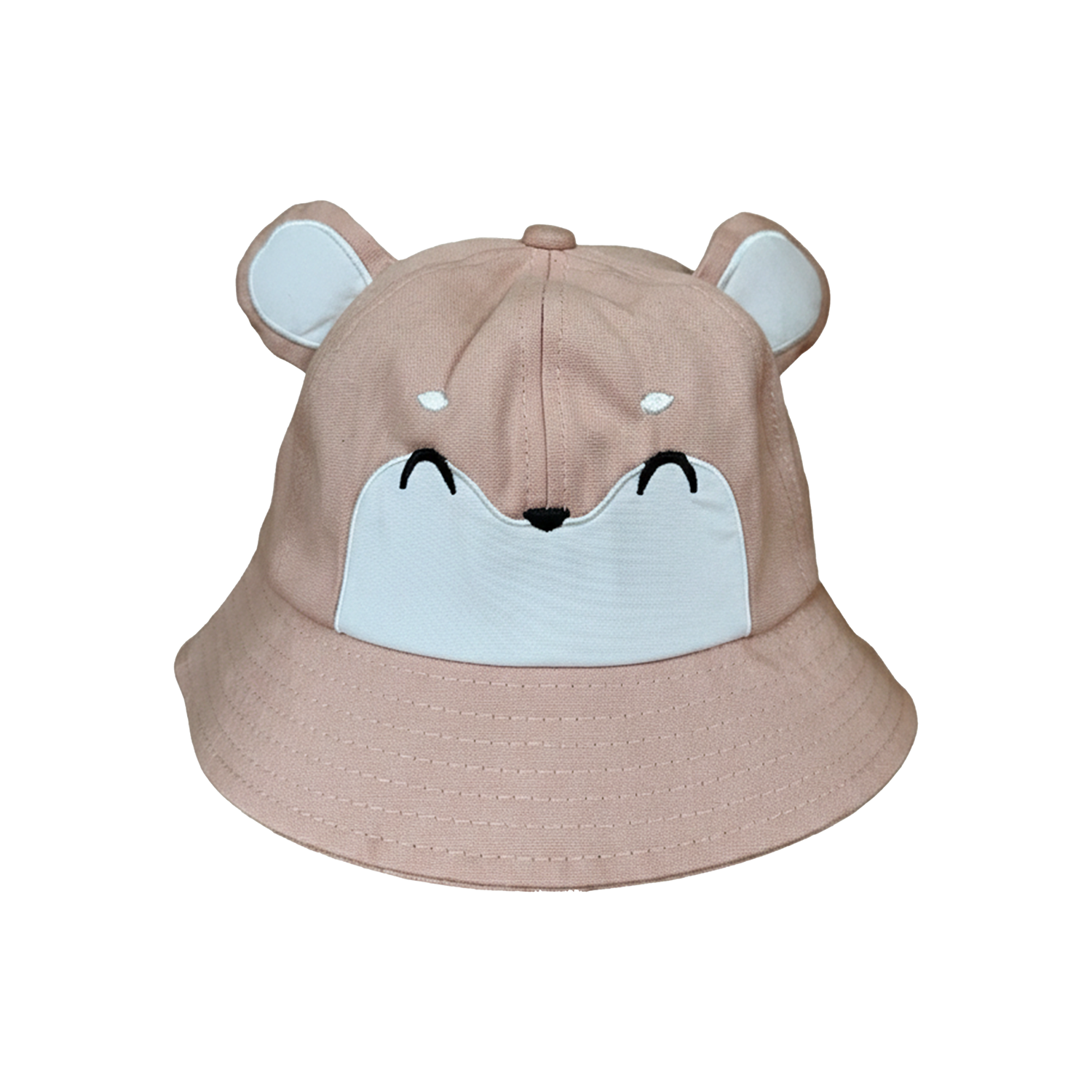 Cute animal print cotton bucket hat novelty festival hat UK Hopoye