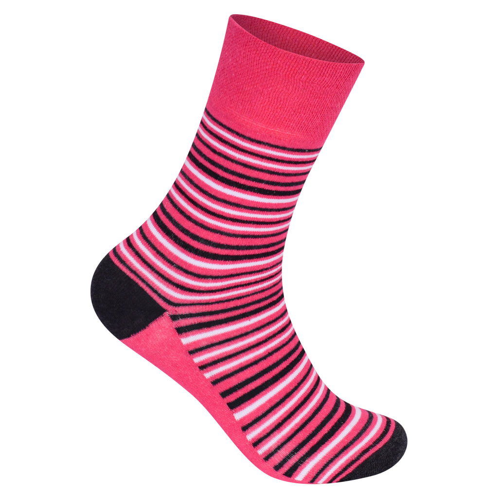 Ladies Diabetic Socks Non-Binding Loose Fit | Cotton Rich Multipack 3, 6, 9 & 12 Pairs | UK
