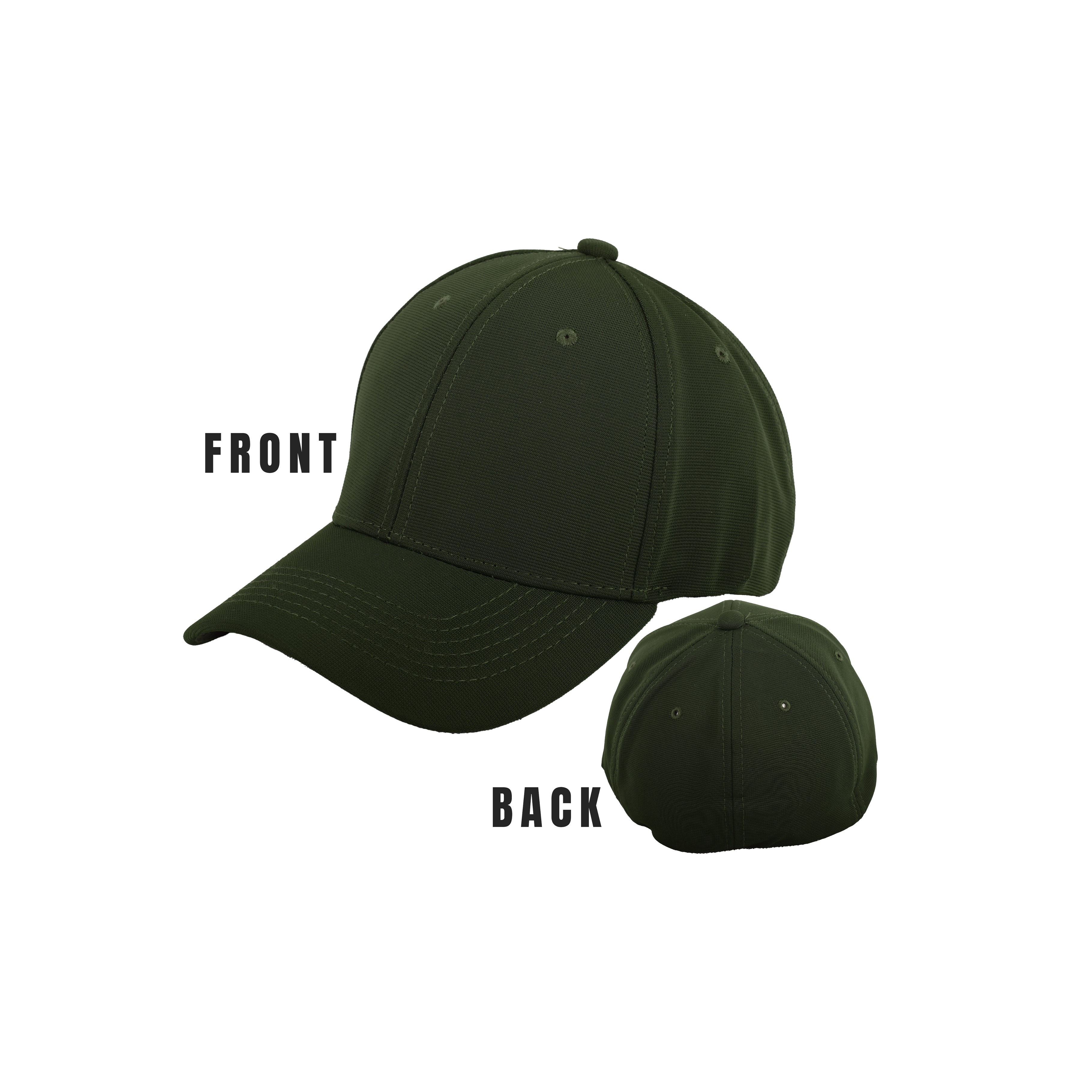 Flexi Stretch Fit Baseball Cap | Plain Fitted Comfortable | S/M L/XL UK
