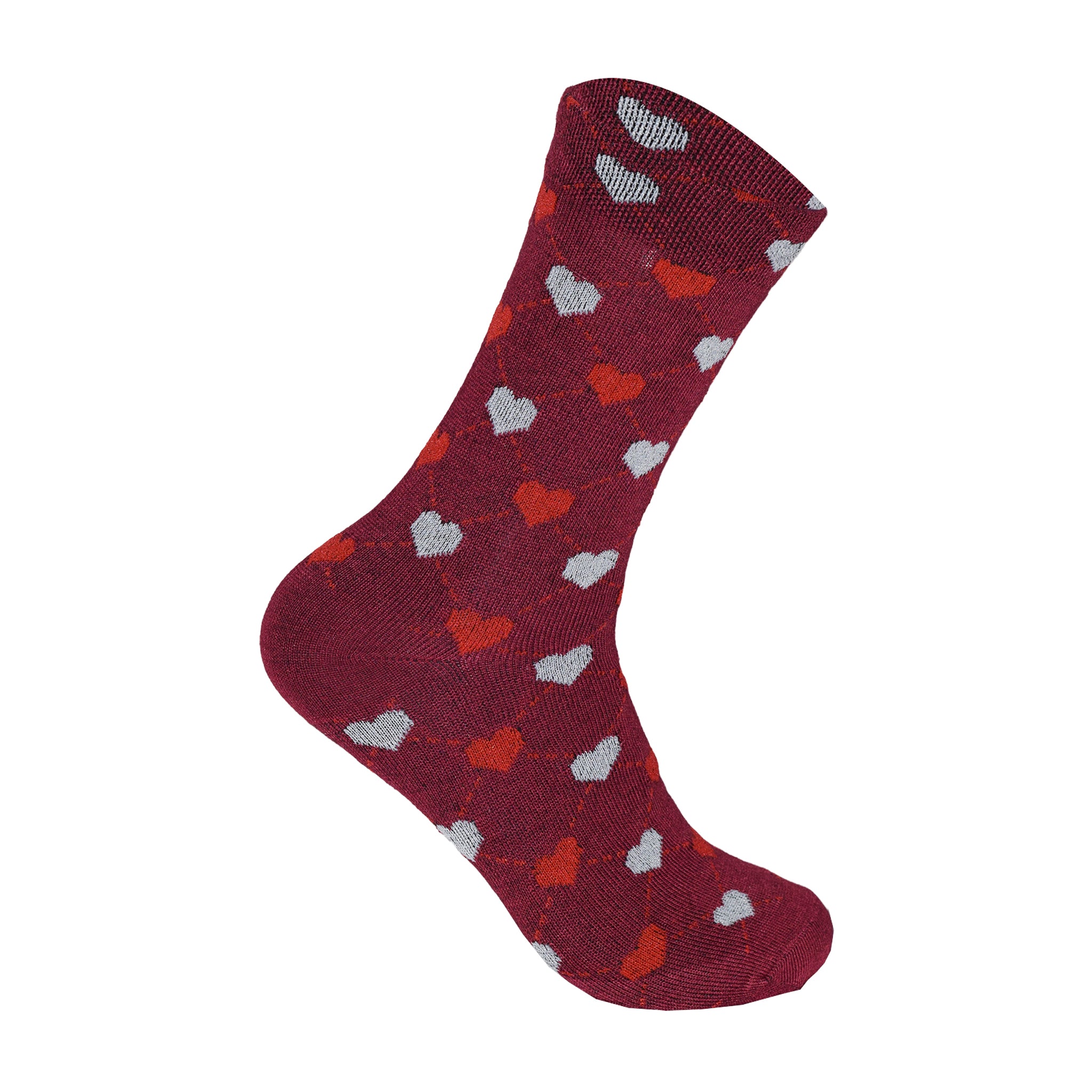 Heart design ladies socks multipack 3 6 9 12 pairs UK Hopoye