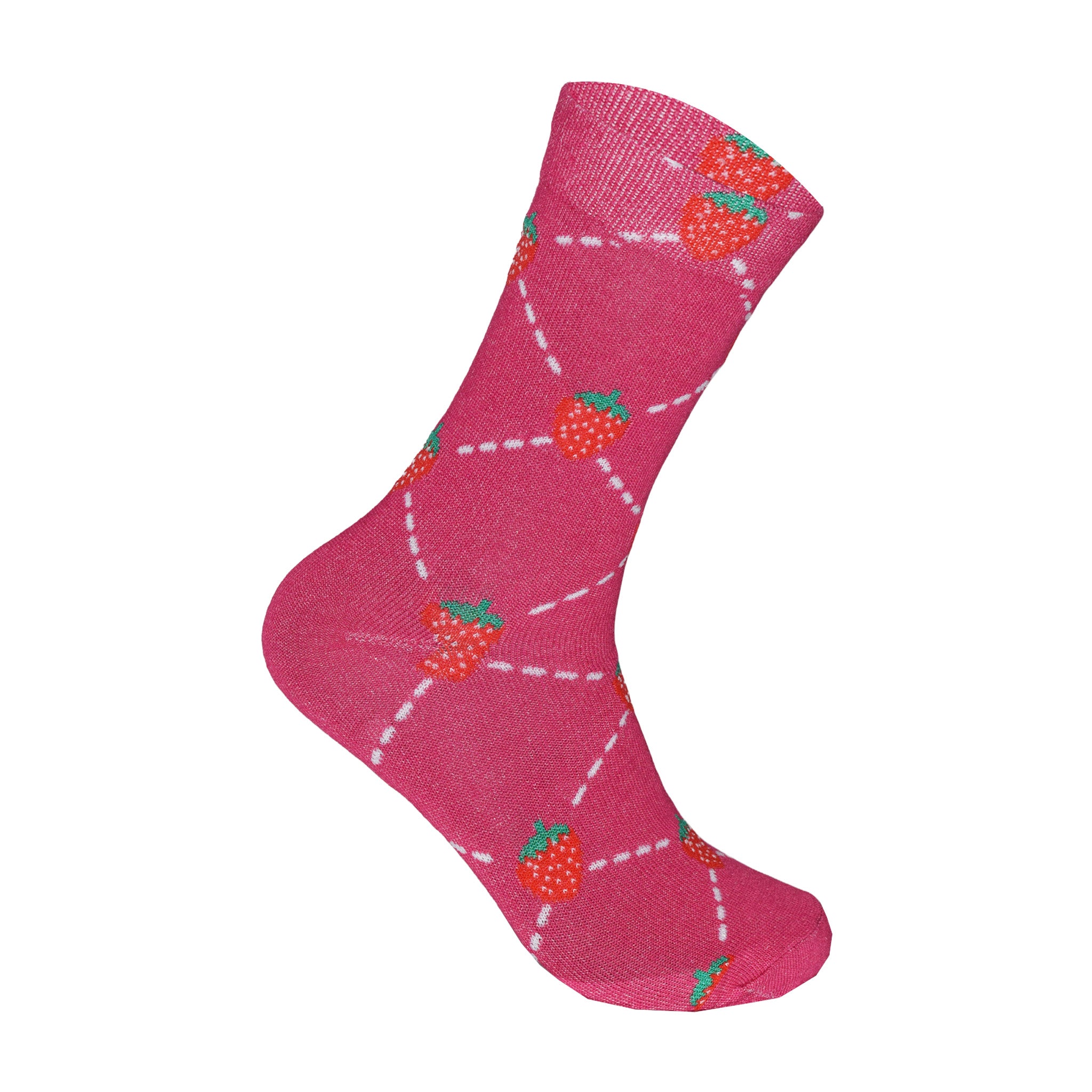 Strawberry design ladies socks multipack 3 6 9 12 pairs UK Hopoye