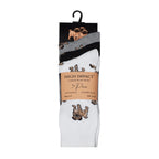 Pug novelty socks for women everyday wear cotton rich UK size 4-6.5