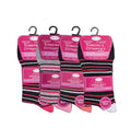 Ladies diabetic socks non-binding loose fit cotton rich multipack UK Hopoye