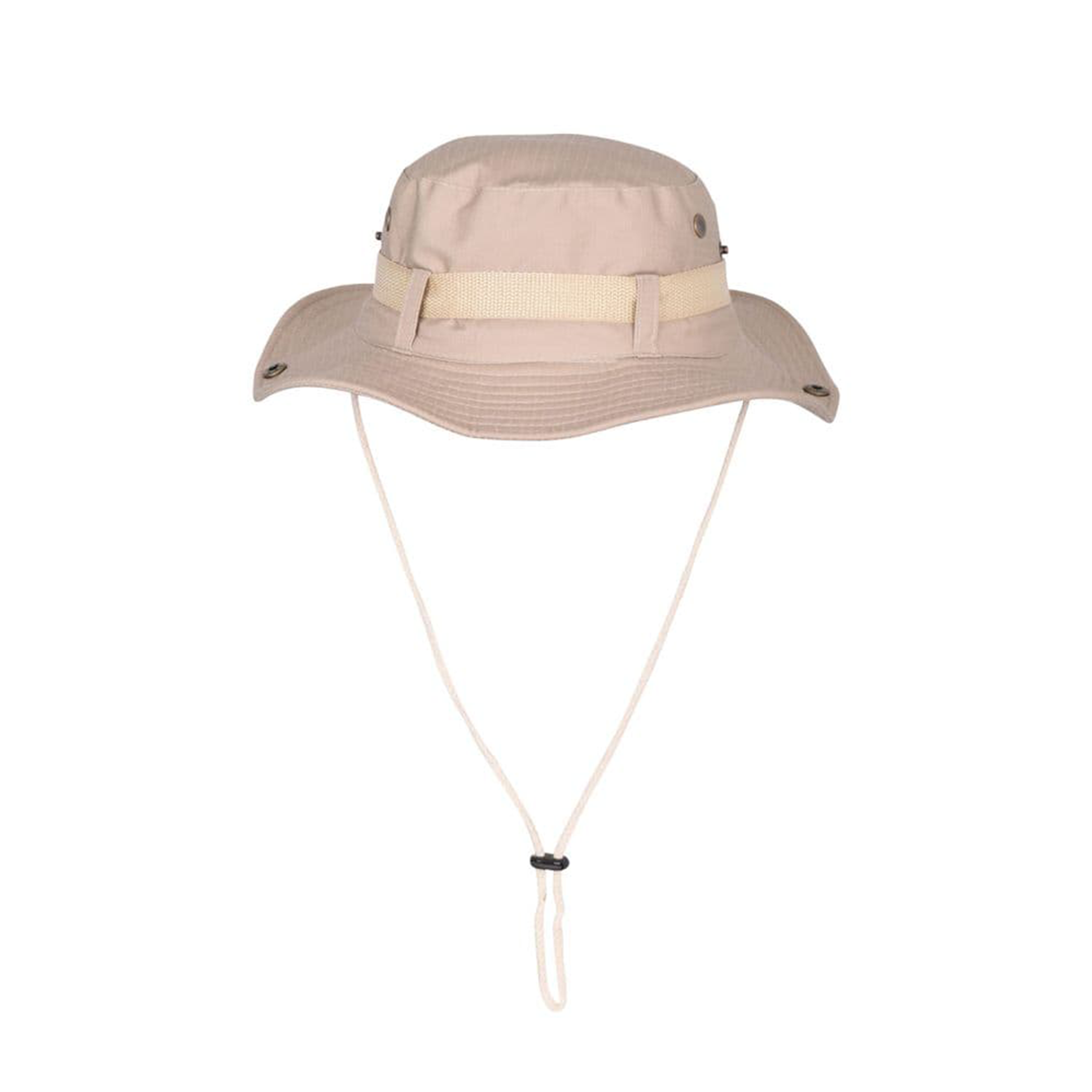 UPF 50+ beige boonie sun hat adjustable cotton outdoor hiking UK Hopoye