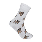 Pug dog design socks gift idea for dog lovers ladies multipack UK Hopoye