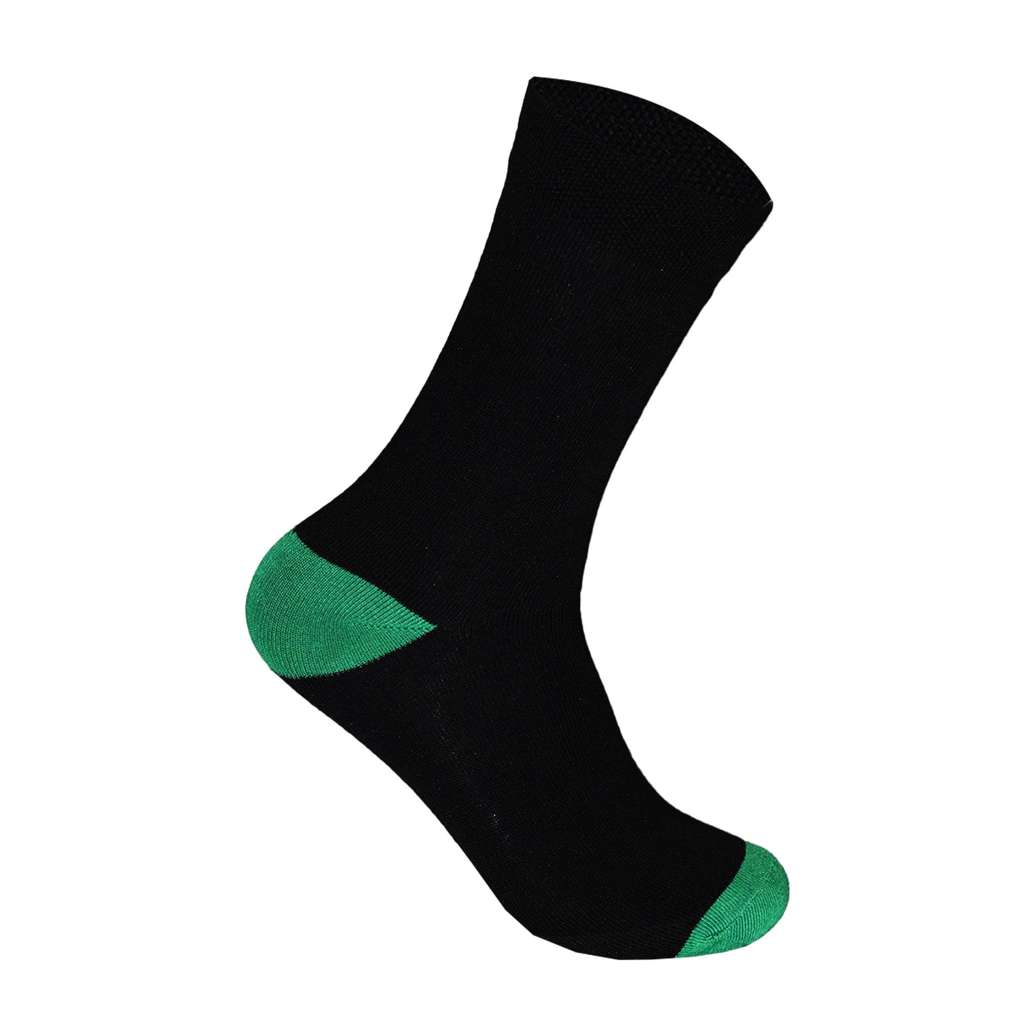 Heel toe contrast women's novelty socks breathable cotton UK 4-6.5 Hopoye
