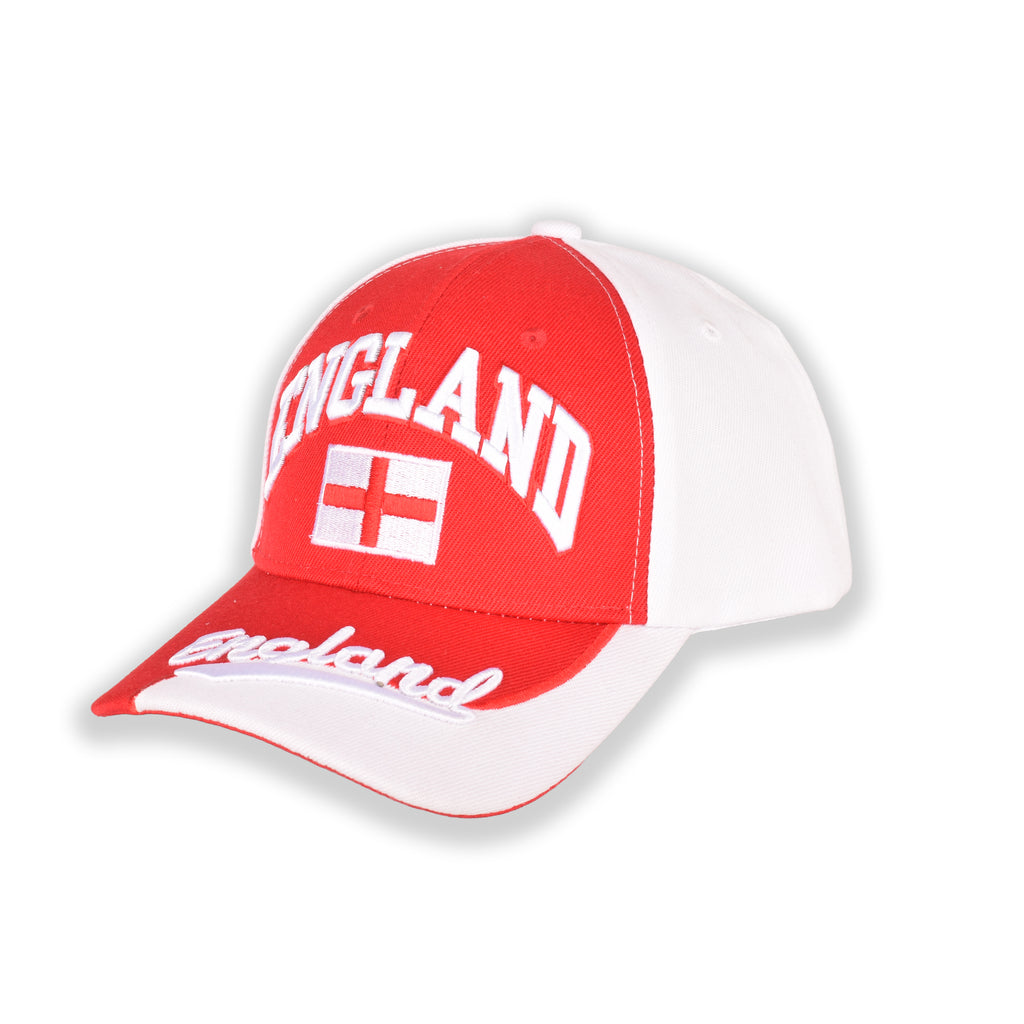 England three lions embroidered cap polyester adjustable UK Hopoye