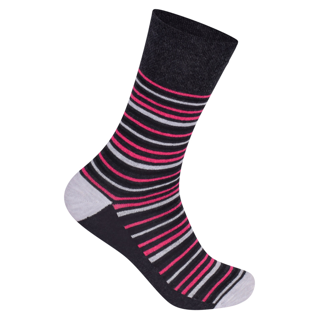 Ladies Diabetic Socks Non-Binding Loose Fit | Cotton Rich Multipack 3, 6, 9 & 12 Pairs | UK