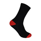 Women's heel toe novelty socks close up contrast detail cotton UK