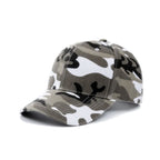 Army camo baseball cap urban grey pattern adjustable military hat UK Hopoye