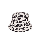 Reversible cow print hat design range 3 colourways UK Hopoye