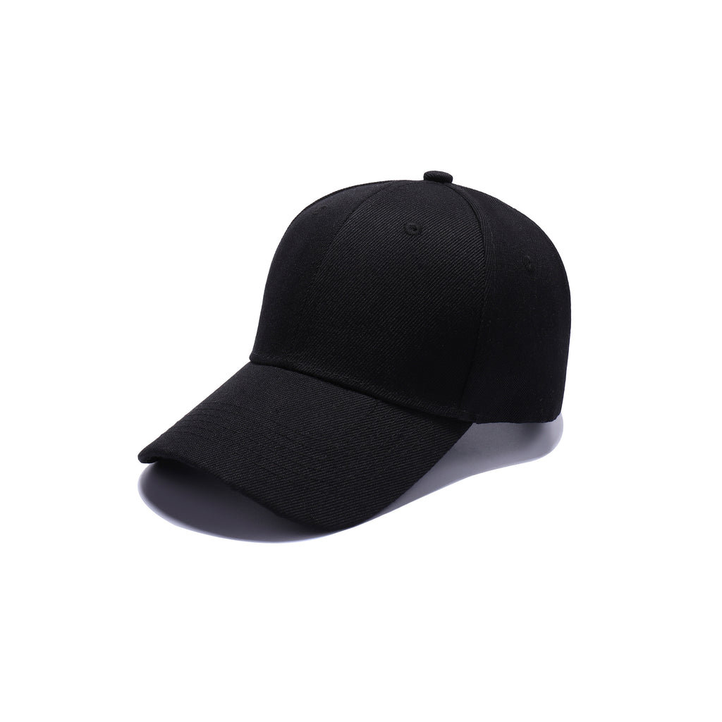 Plain Baseball Cap Adjustable Velcro | 27 Colours 100% Acrylic UK