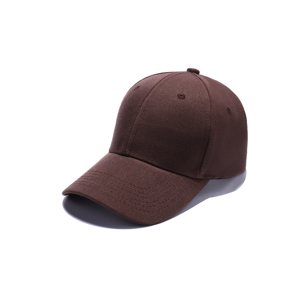 Plain Baseball Cap Adjustable Velcro | 27 Colours 100% Acrylic UK