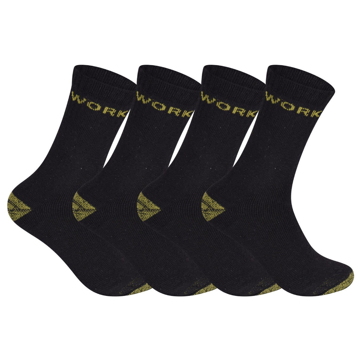 Hopoye Men's Essential Work Socks, one size UK 6-11