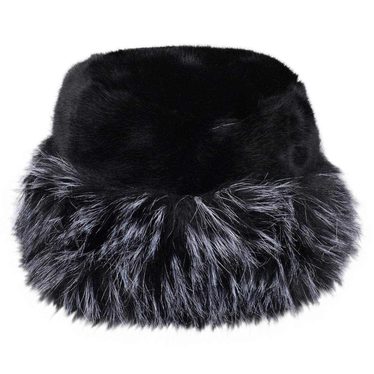 Hopoye Fluffy Fur Hat, women's faux fur winter bucket hat, photo 3