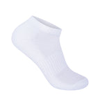 Girls black cushioned trainer socks close up breathable cotton UK