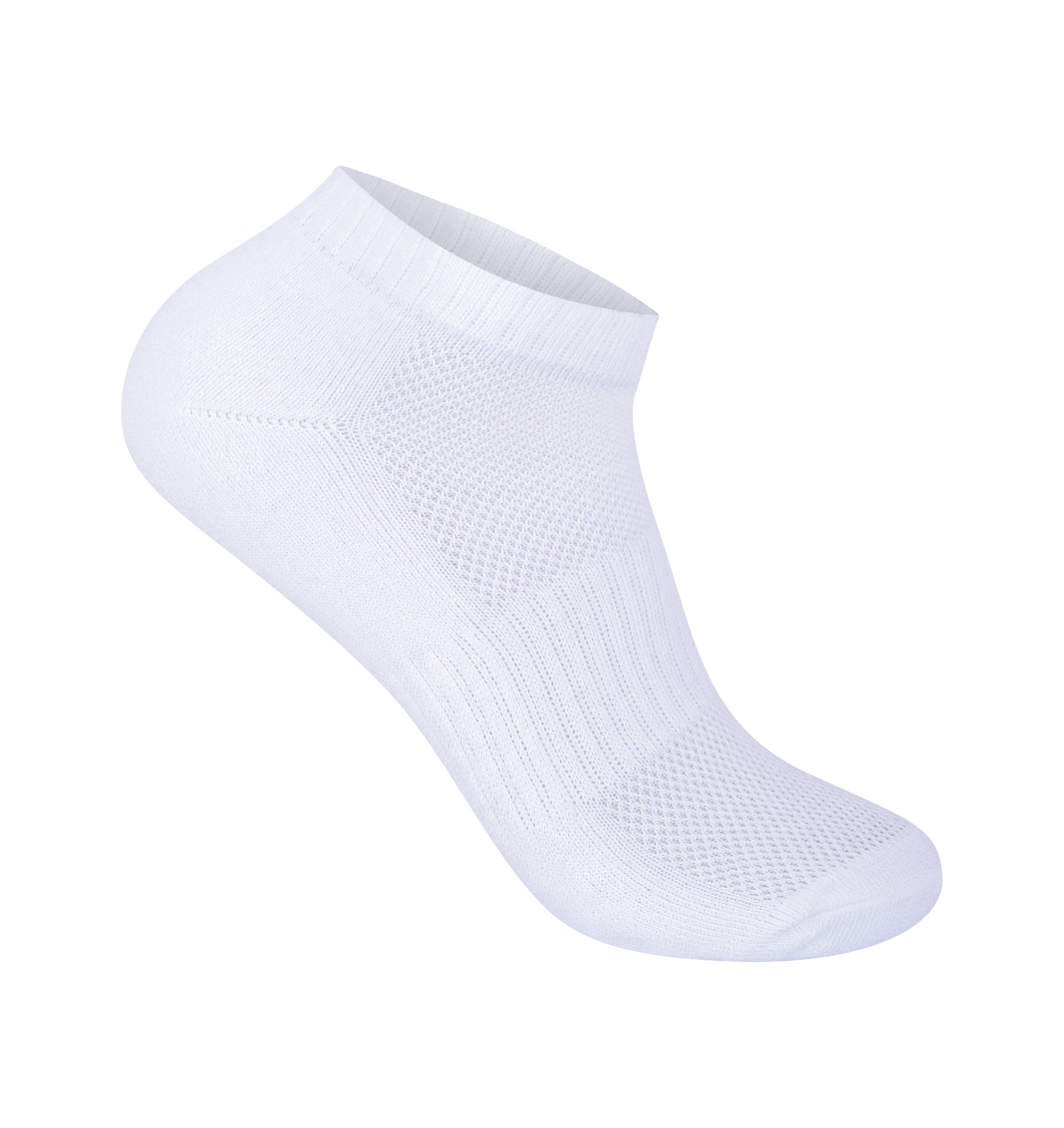 Girls black cushioned trainer socks close up breathable cotton UK