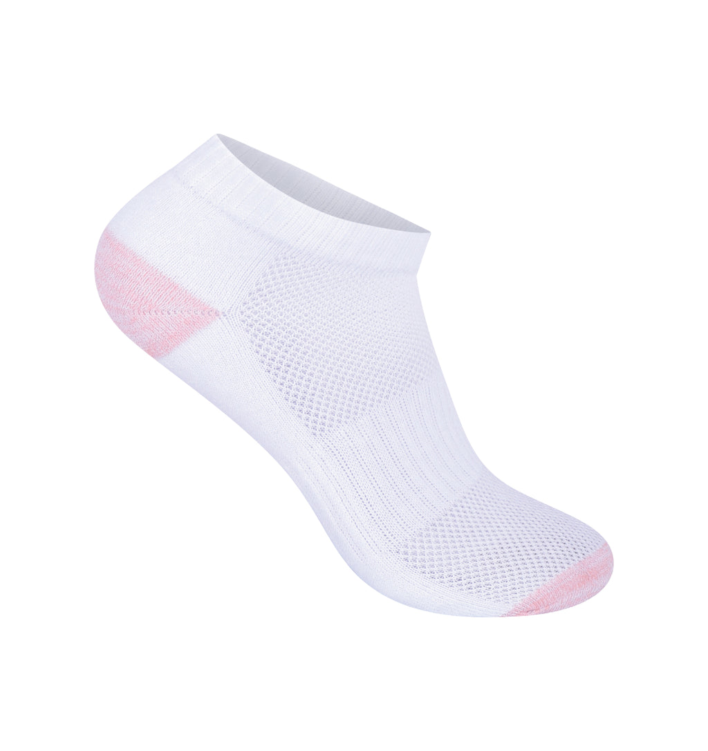 White girls trainer socks breathable cushioned multipack UK Hopoye