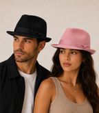 Wool trilby hat colour range size guide UK Hopoye