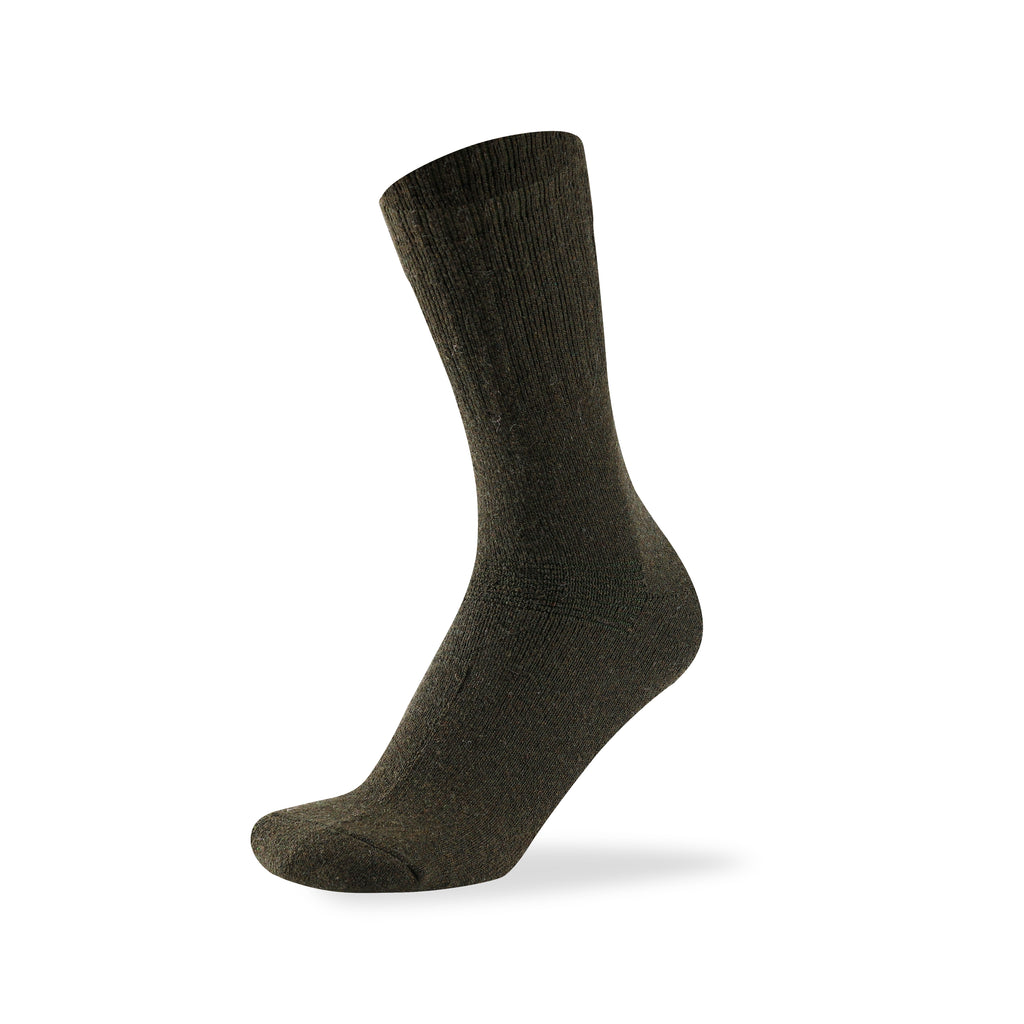 Hopoye tactical military cushioned merino wool blend socks, product photo 2