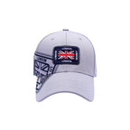 London Union Jack cap worn fan look UK flag adjustable unisex Hopoye