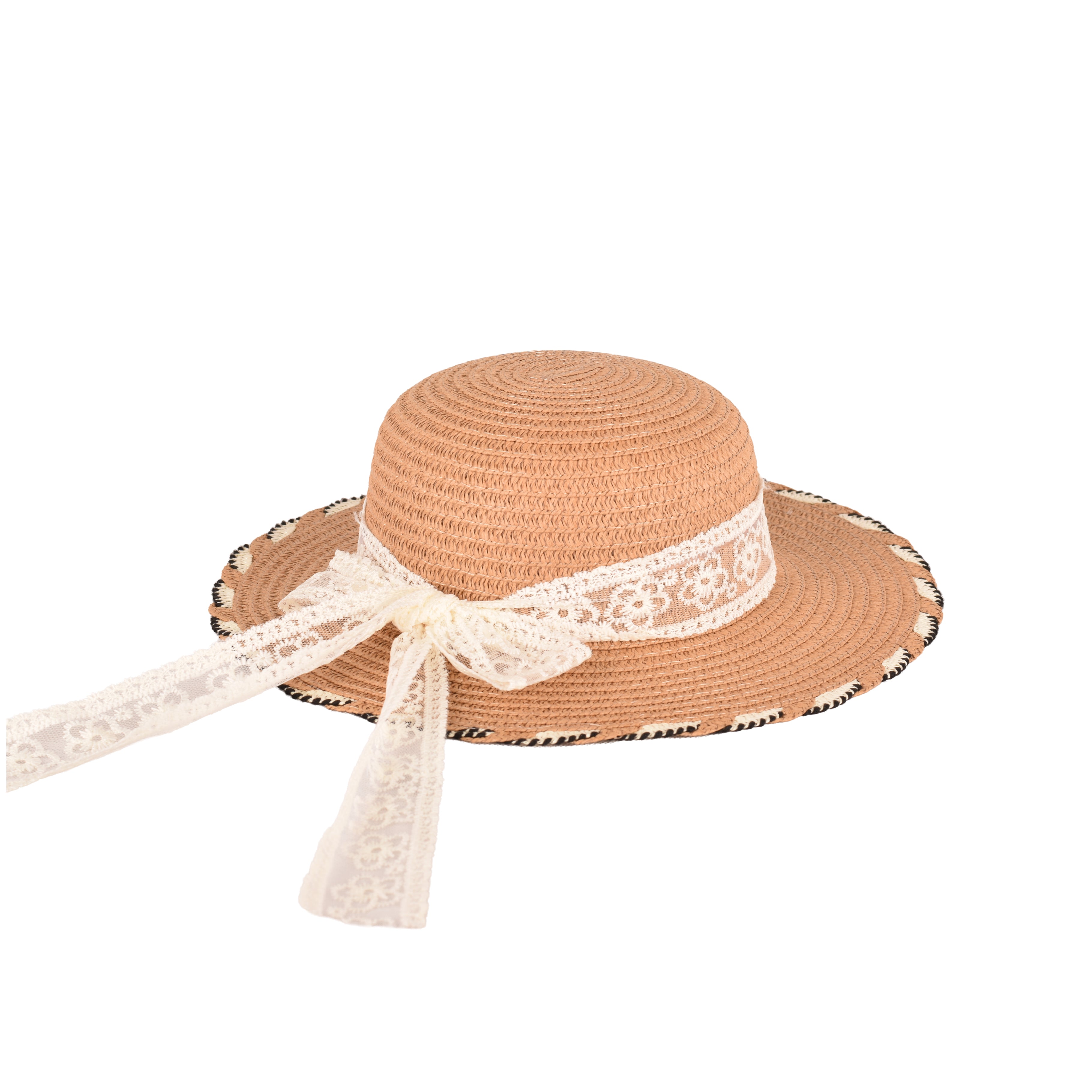 Kids minimalist sun hat close up wide brim crushable UV UK