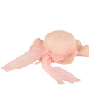 Kids beautiful straw hat top view UV protection UK Hopoye