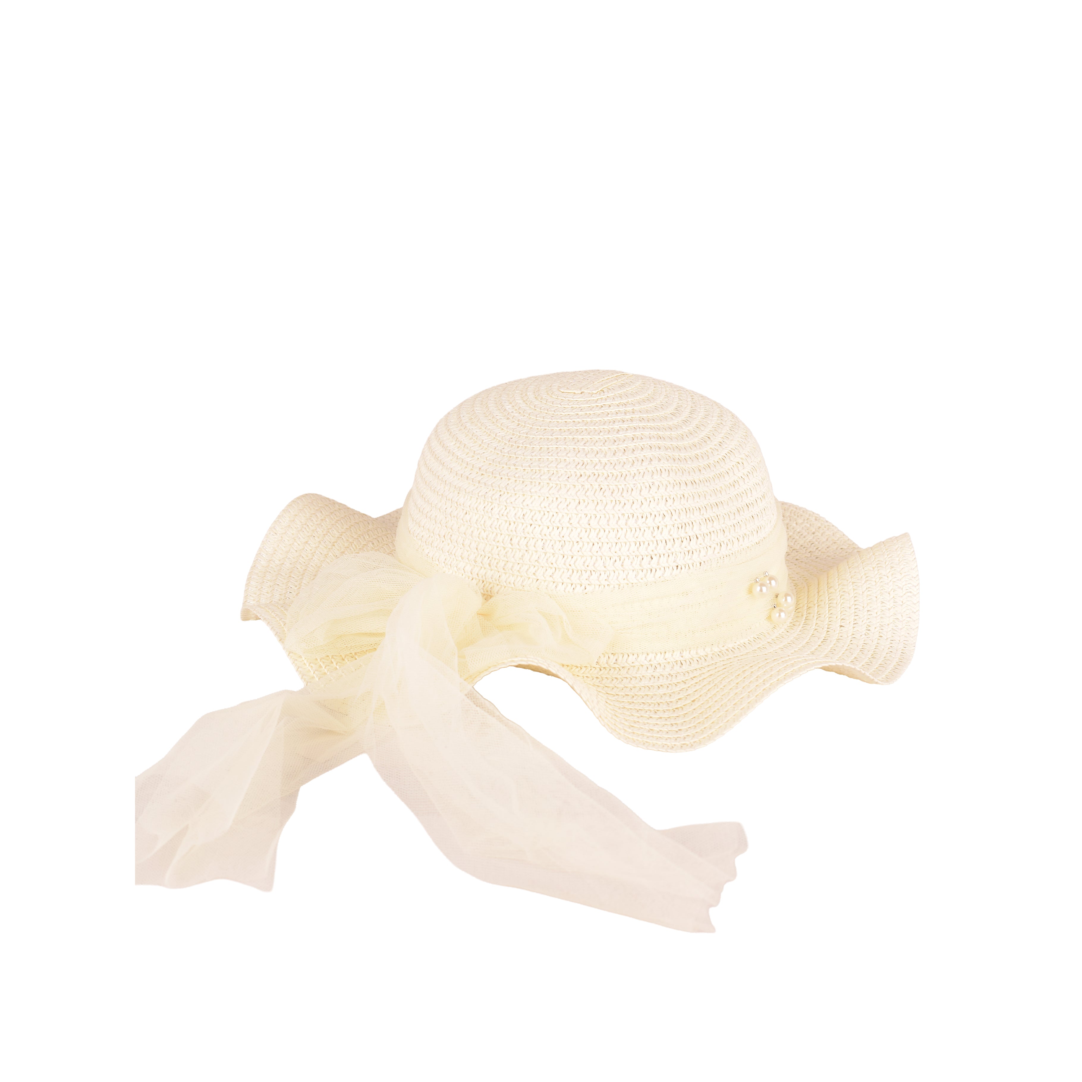 Beautiful kids straw hat colour range 4 options UV UK Hopoye