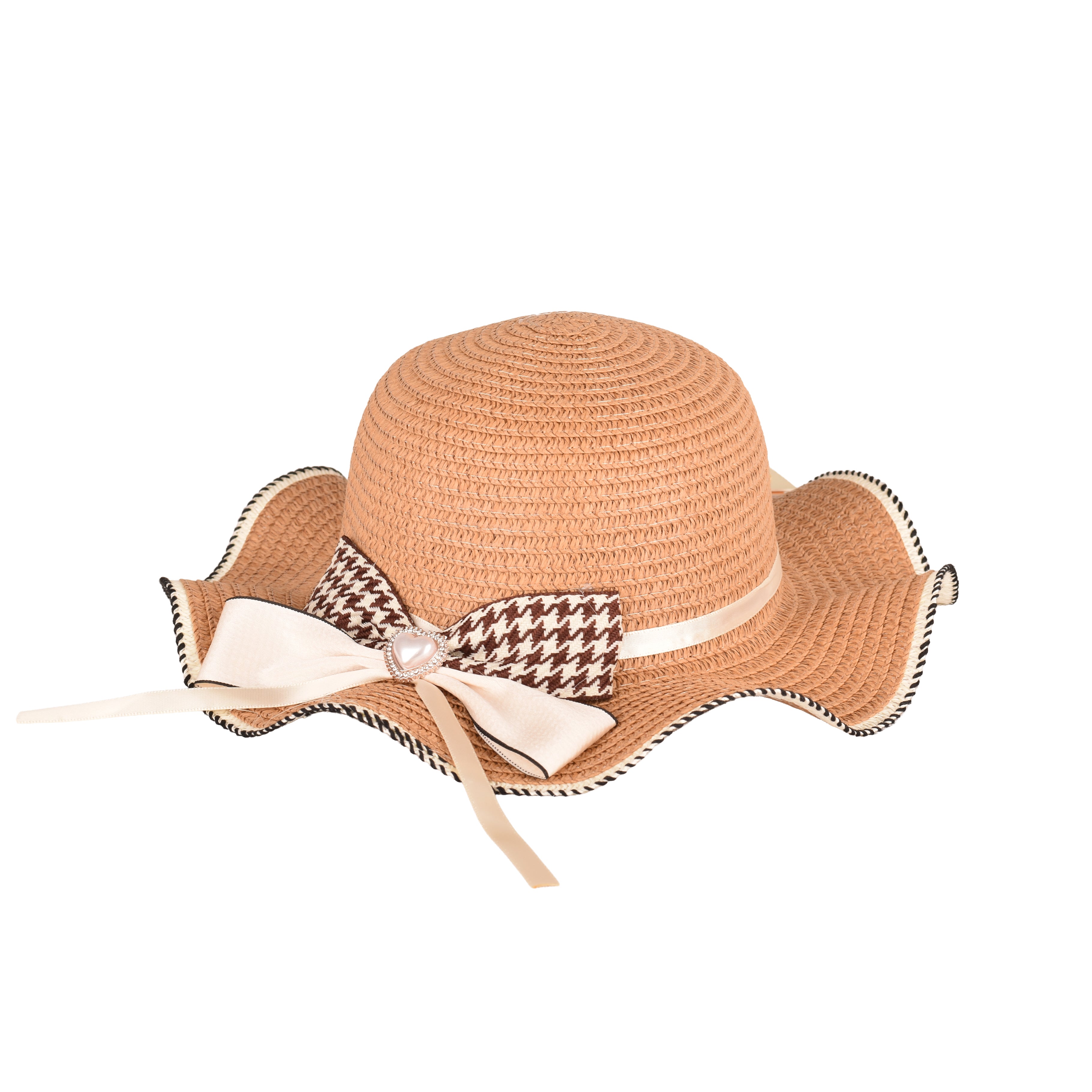 Luxury kids sun hat worn lifestyle beach holiday UK Hopoye