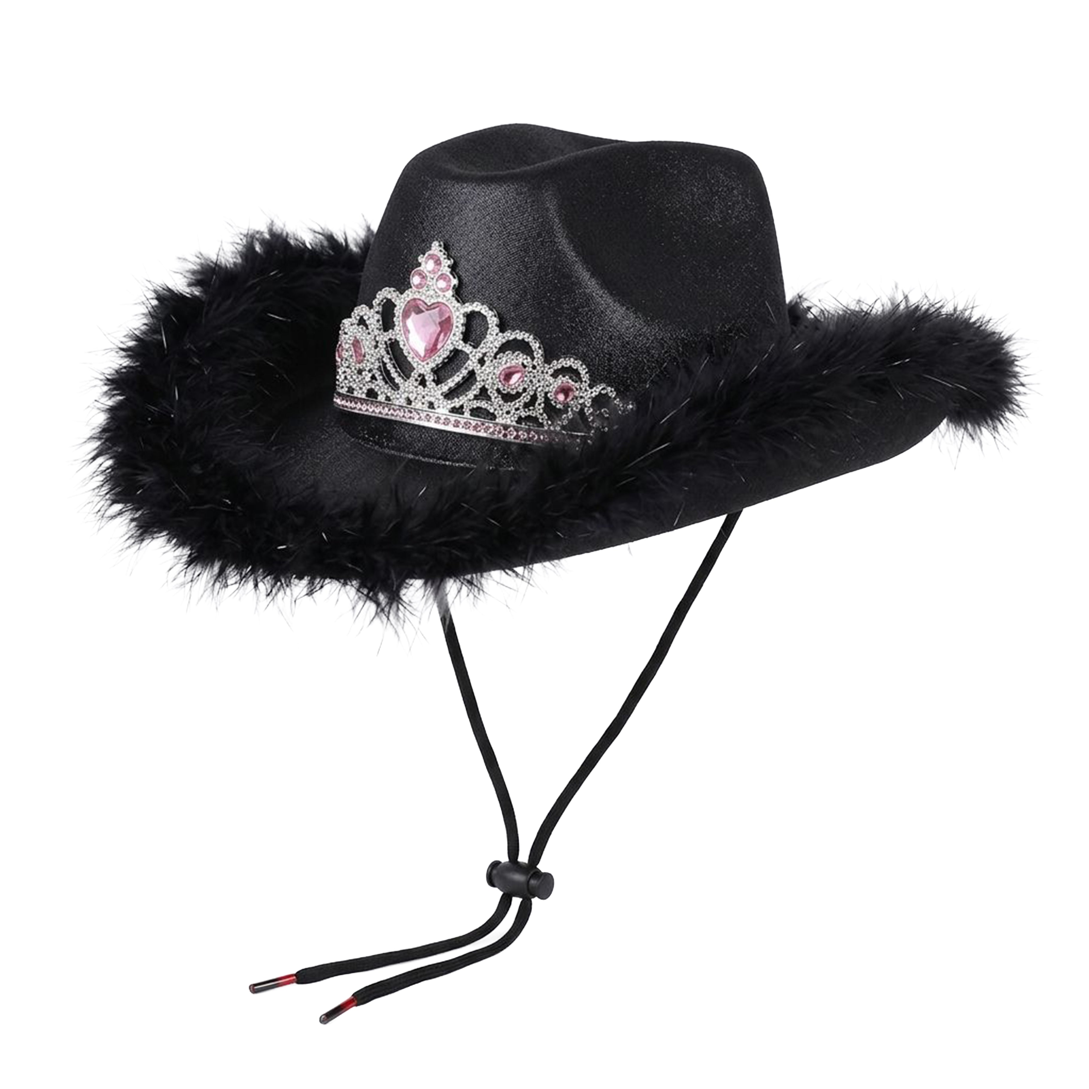 Glitter tiara cowgirl hat colour range 9 options hen do UK Hopoye
