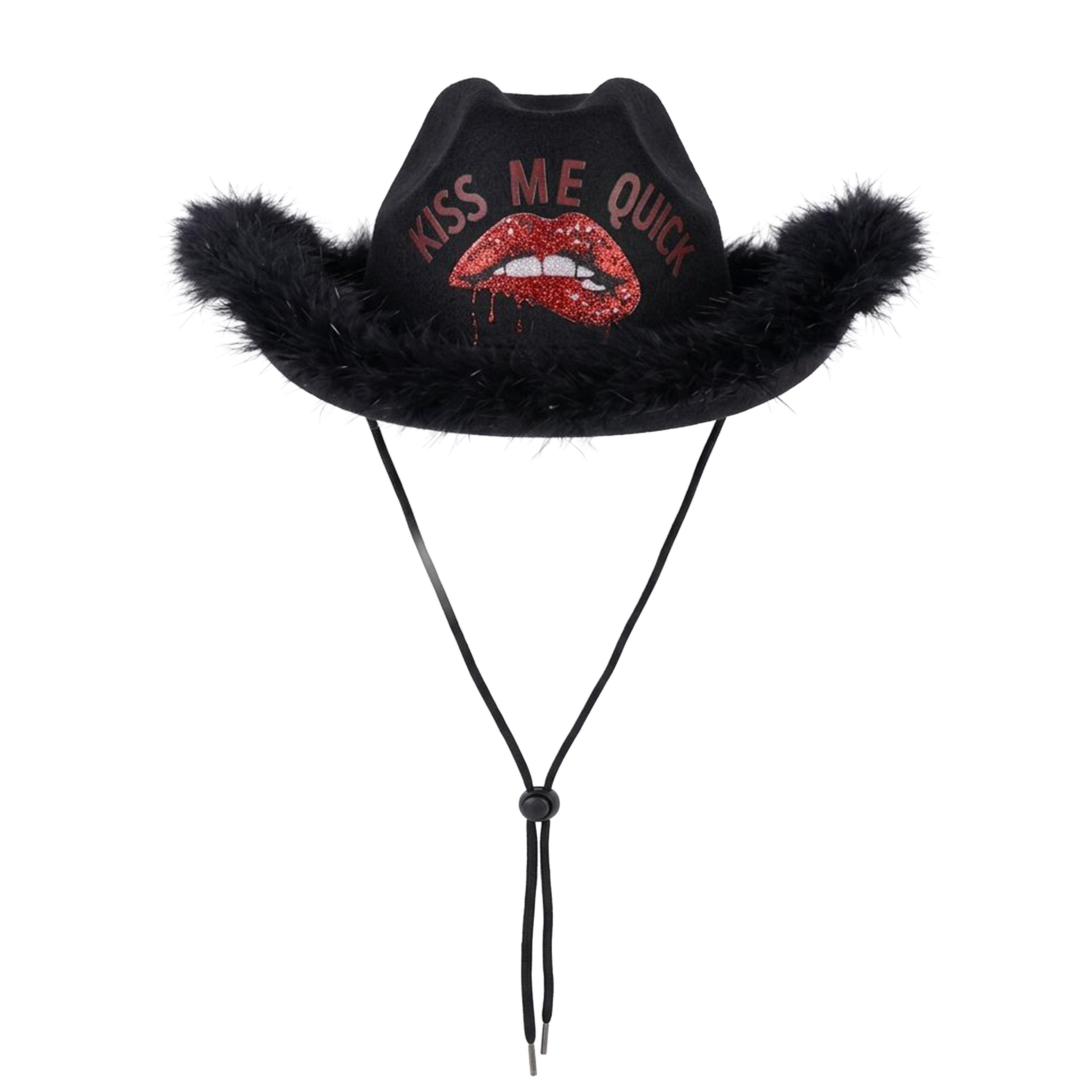 Kiss me quick party cowboy hat sparkly festival hen do UK Hopoye