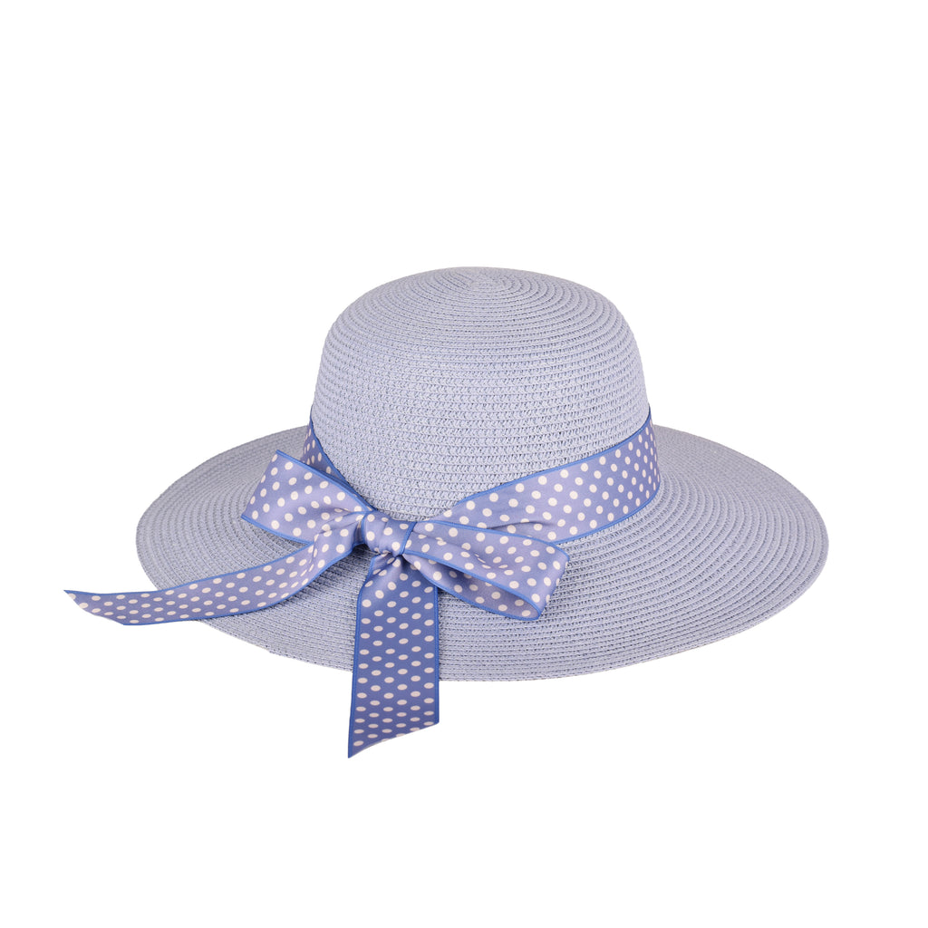 Ladies Beach Wide Brim Straw Sun Hat | UV Protection | 6 Colours UK