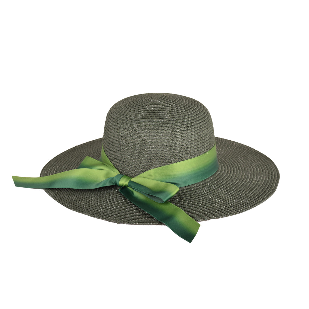 Ladies Minimalist Beach Straw Sun Hat | UV Protection | 6 Colours UK