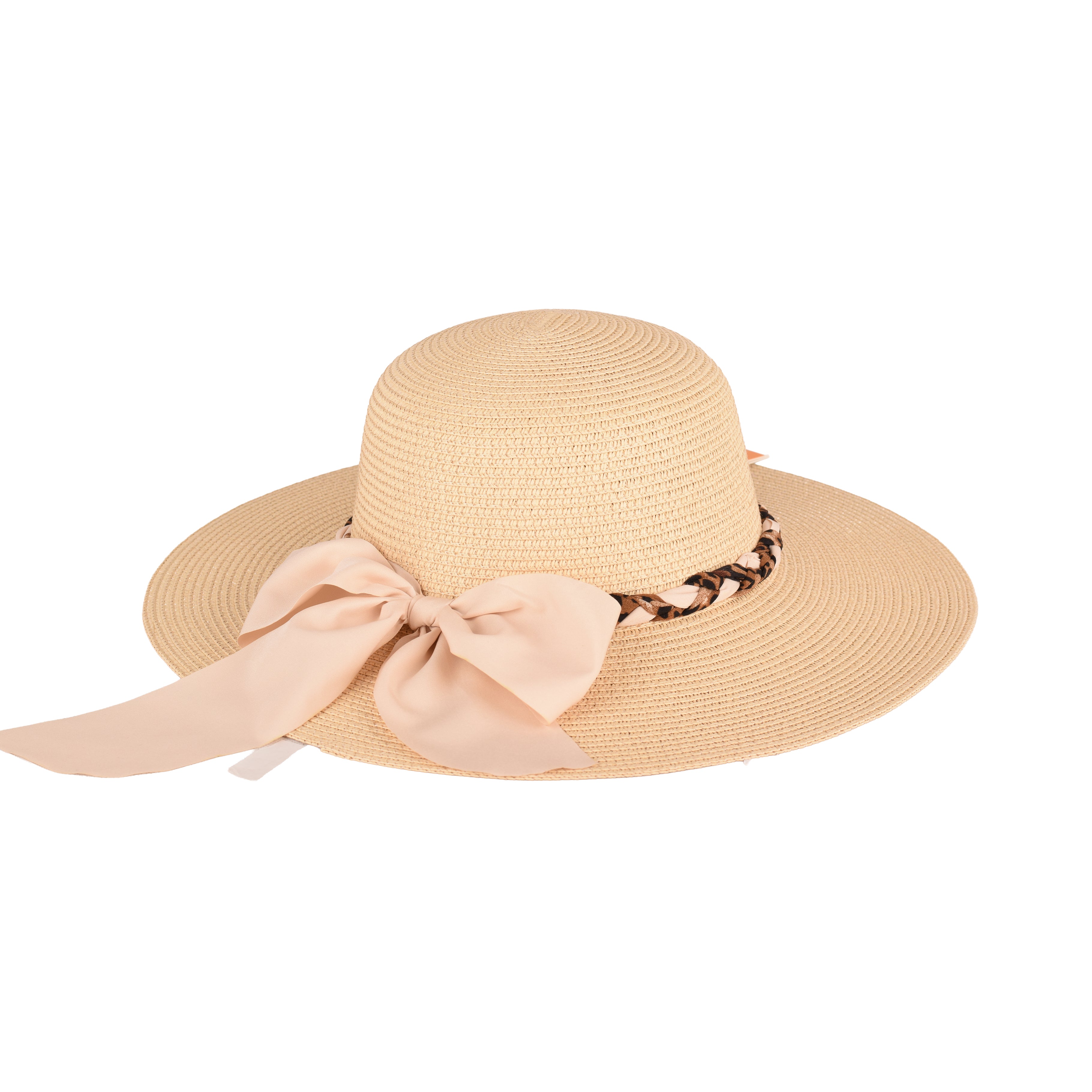Premium ladies straw hat colour range wide brim UV UK Hopoye