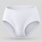 Hopoye ladies plain cotton mama brief multipack, product photo 3