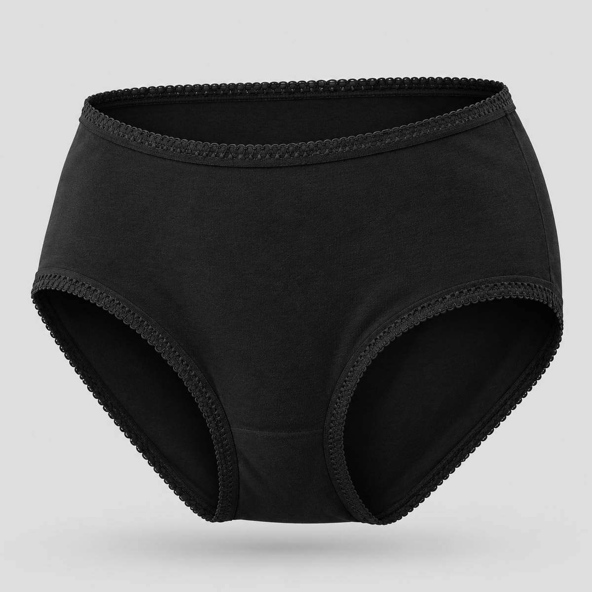 Hopoye ladies plain cotton mama brief multipack, product photo 4