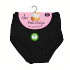Hopoye ladies plain cotton mama brief multipack, product photo 5