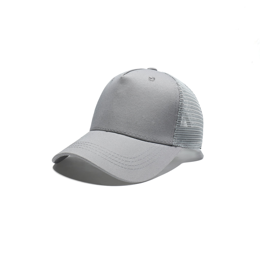 14 colour plain trucker cap breathable mesh back adjustable UK Hopoye