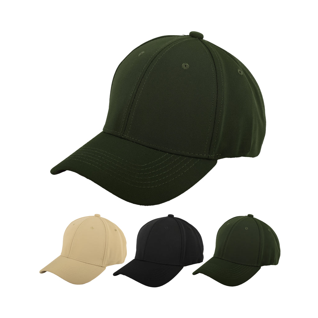Flexi stretch fit baseball cap plain fitted comfortable UK Hopoye