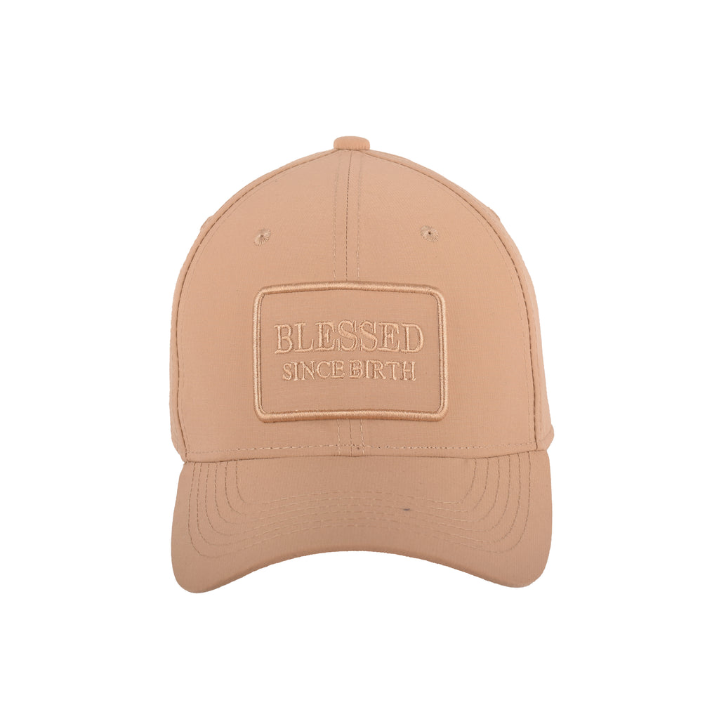 Blessed Since Birth baseball cap side view cotton UK Hopoye