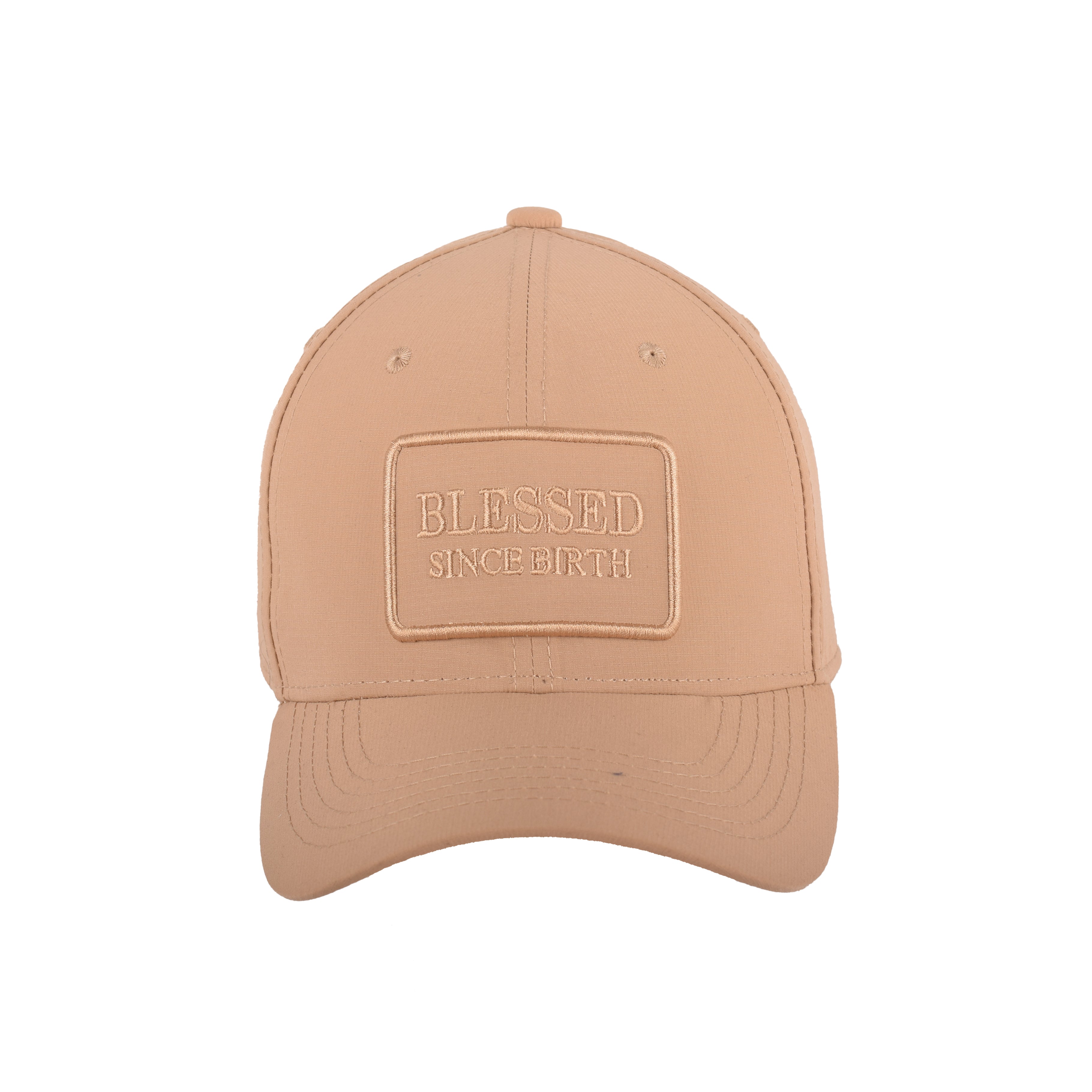 Blessed Since Birth baseball cap side view cotton UK Hopoye