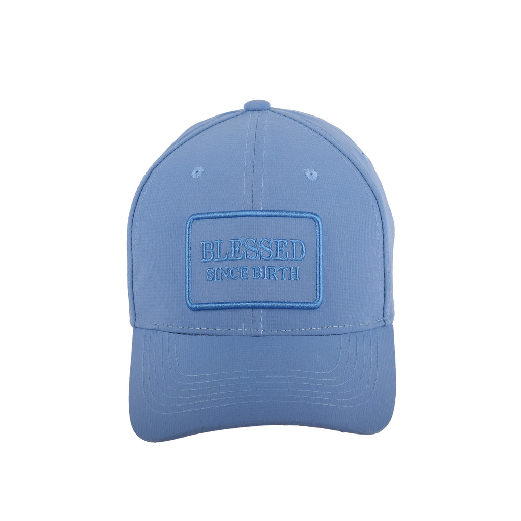 Blessed Since Birth cap back view adjustable UK Hopoye