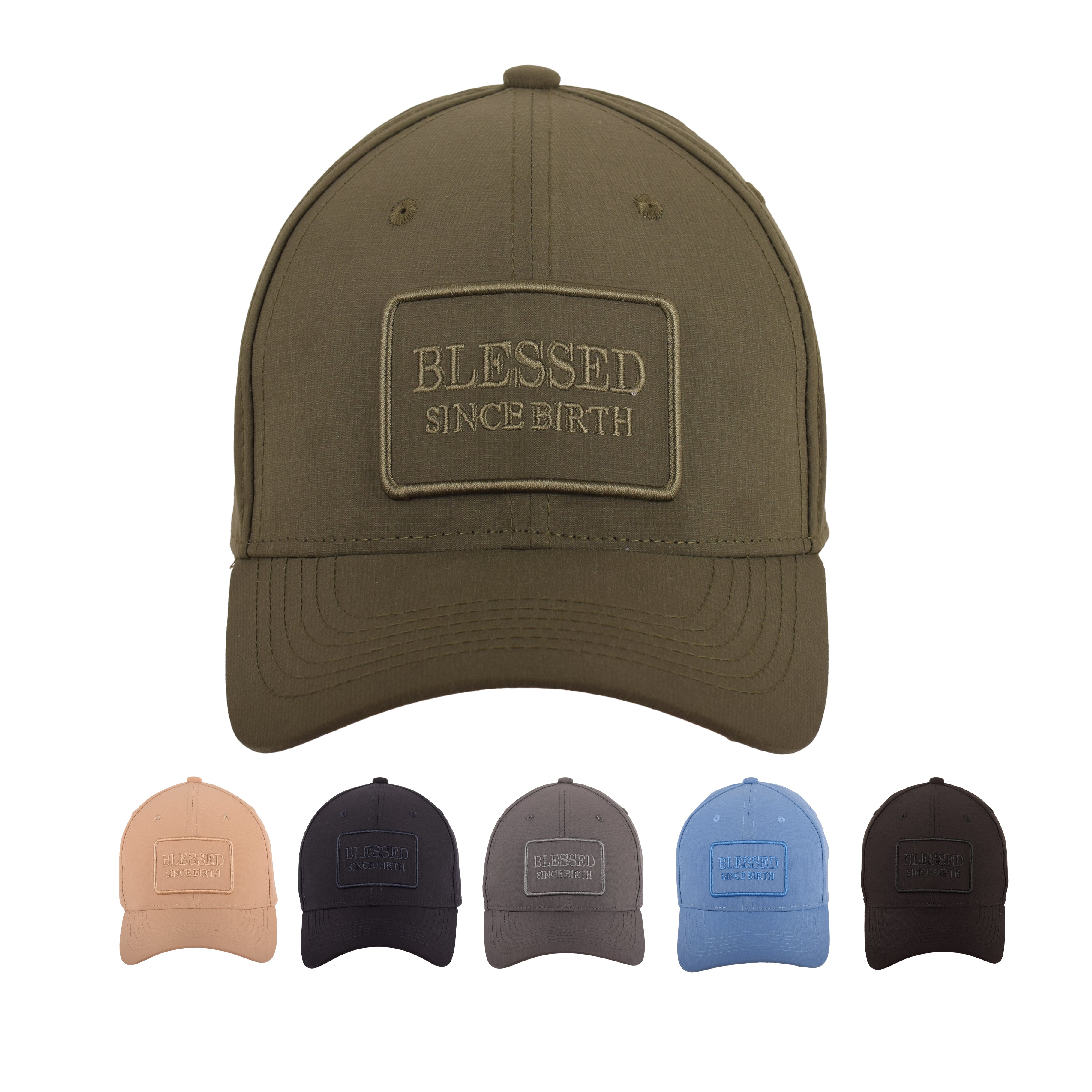 Blessed Since Birth baseball cap adjustable cotton UK Hopoye