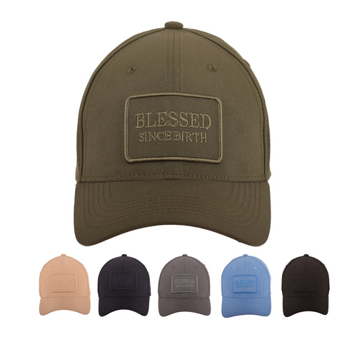 Blessed Since Birth baseball cap adjustable cotton UK Hopoye