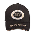 New York baseball cap back view adjustable cotton UK Hopoye