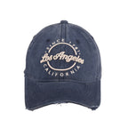 California LA cap side view adjustable cotton streetwear UK