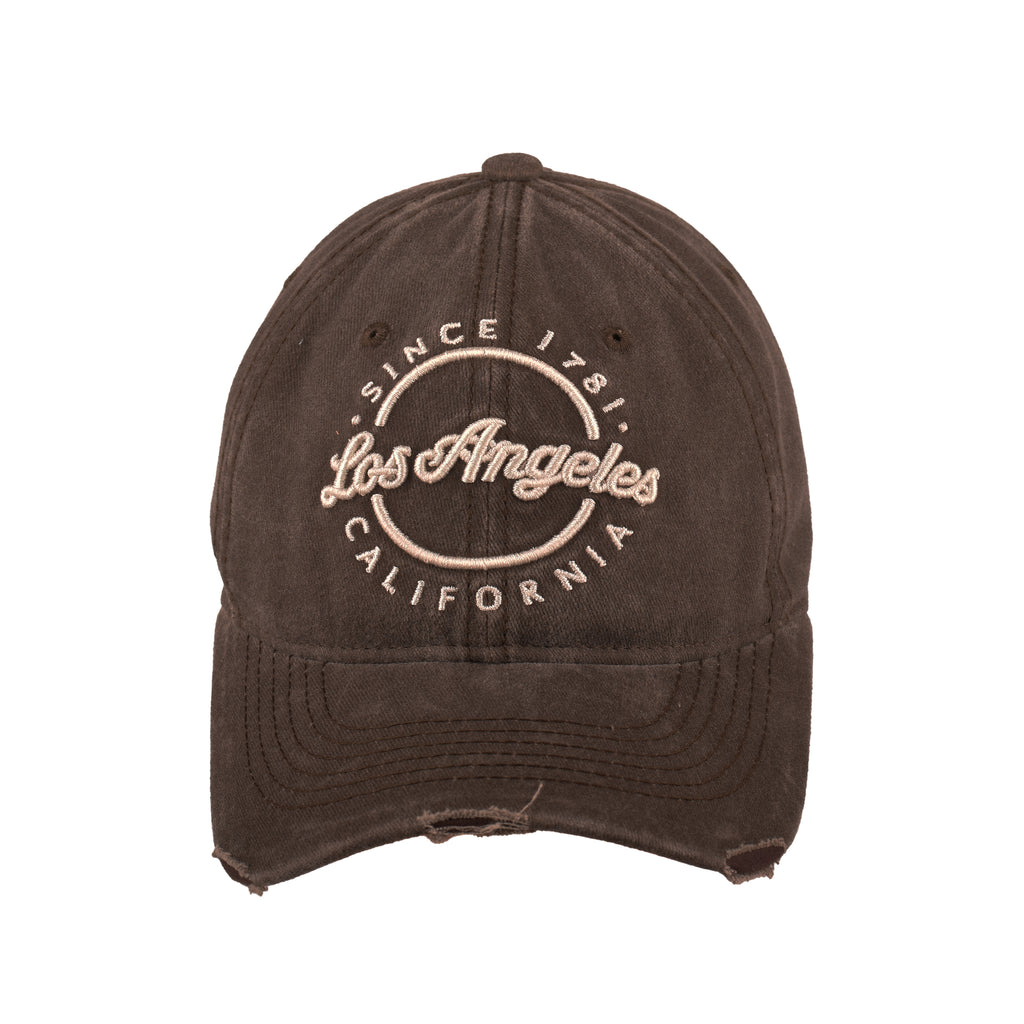 LA California baseball cap back view adjustable UK Hopoye