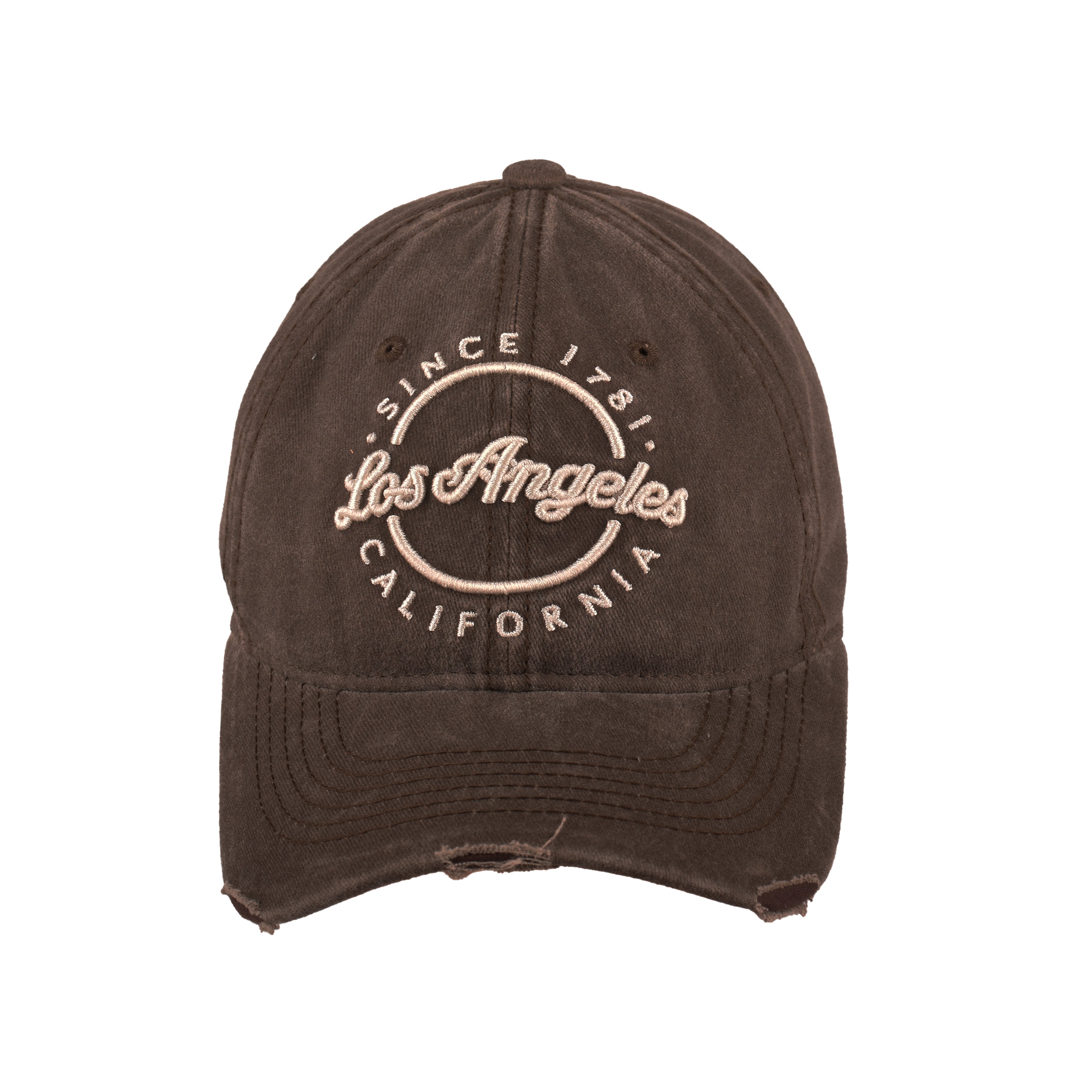 LA California baseball cap back view adjustable UK Hopoye