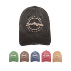 Los Angeles California baseball cap adjustable 100% cotton UK Hopoye